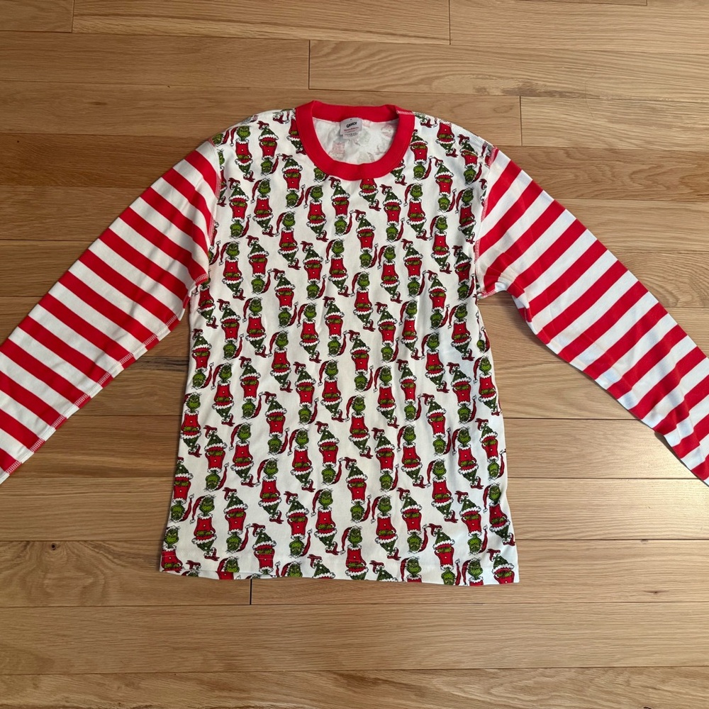 Hannah Andersson men/unisex Grinch Christmas pajamas